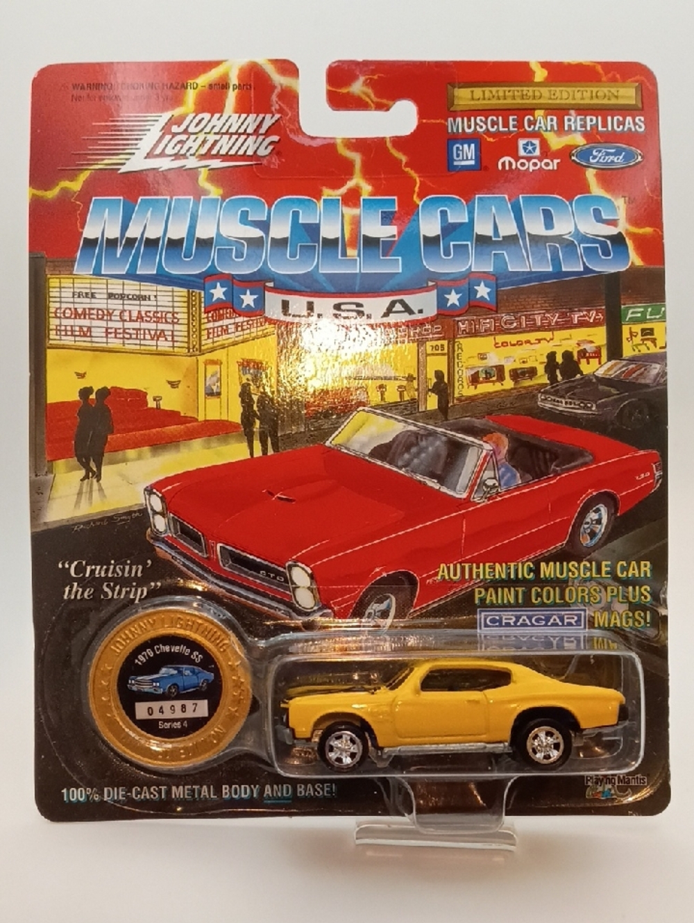 1995 Johnny Lightning Muscle Cars USA Series 4 die-cast 1970 Chevelle SS!
